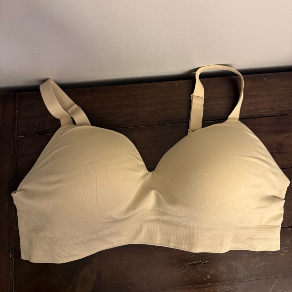 Women's Cream truekind Intimate Bra